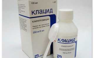 Эффективный антибиотик — показания к применению, характеристики и отзывы. «Клацид» — незаменимый препарат