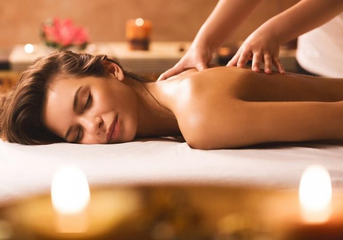 испанский массаж тела