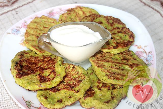 Кабачковые оладьи