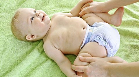 массаж для грудничка