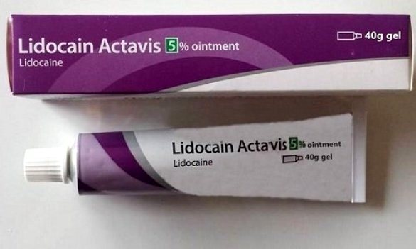 Мазь с лидокаином