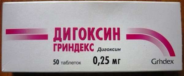 Отравление дигоксином: симптомы, передозировка