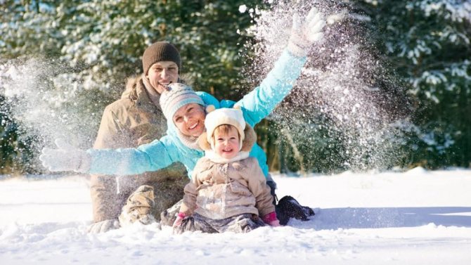 Закаливание ребенка