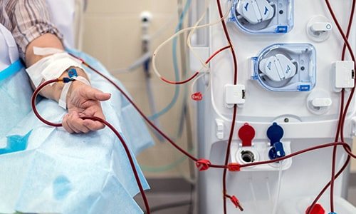 Запрещено использовать медикамент пациентам, проходящим гемодиализ