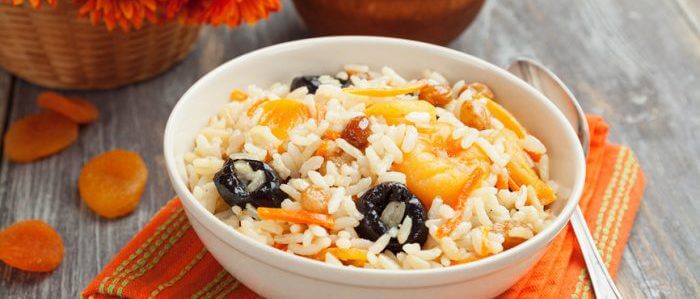 Плов с сухофруктами | Food and Health Плов с сухофруктами